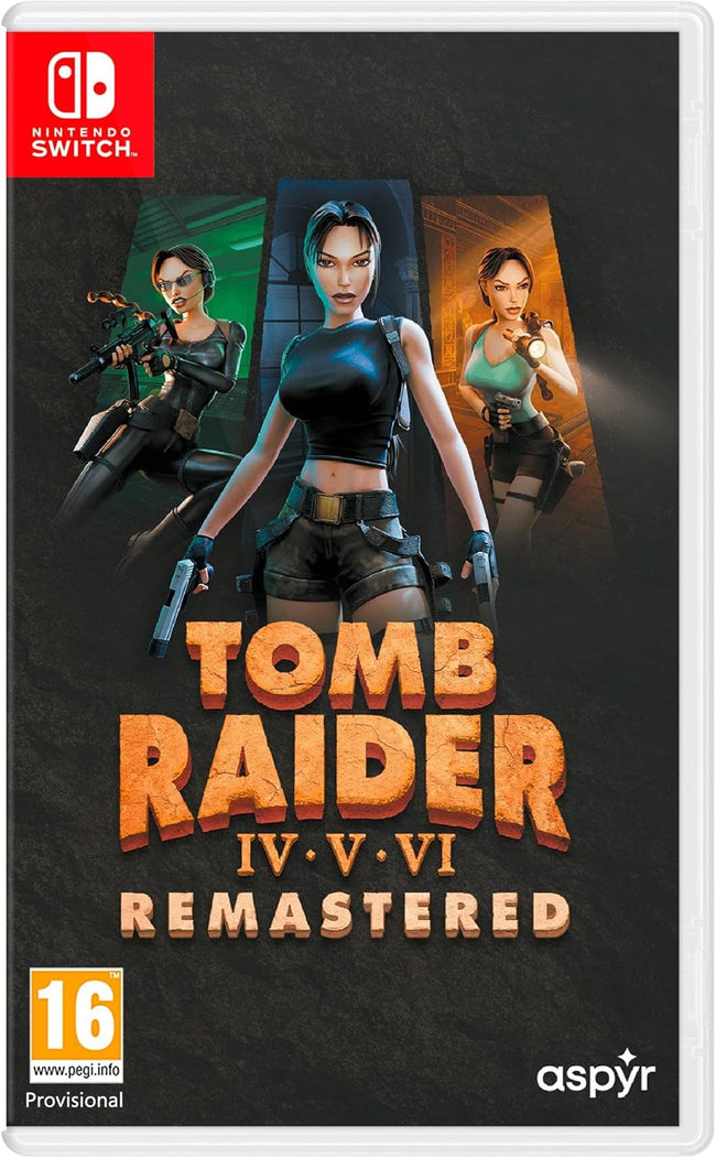 Tomb Raider Iv-Vi Remastered Starring Lara Croft Switch Hover Image