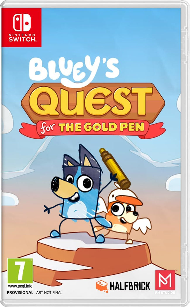 Bluey'S Quest For The Gold Pen Switch Hover Image
