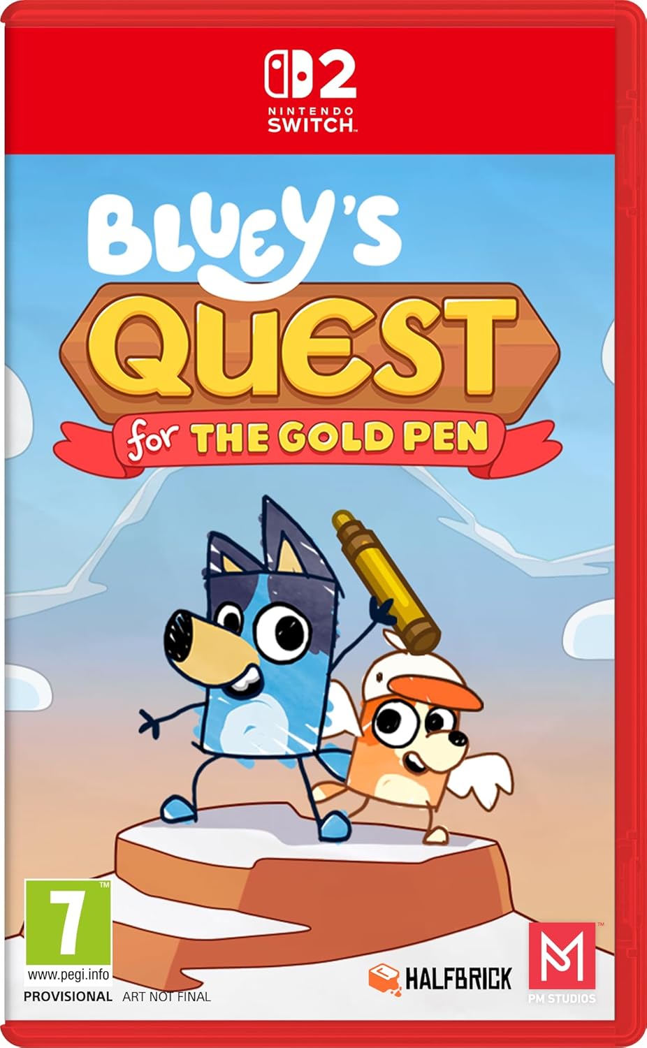 Bluey'S Quest For The Gold Pen Switch2