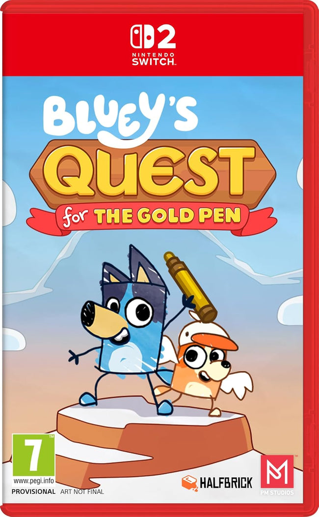Bluey'S Quest For The Gold Pen Switch2 Hover Image