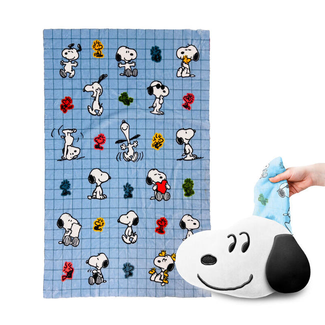 Almohada Y Manta De Viaje 2 En 1 Snoopy & Woodstock Snoopy Hover Image