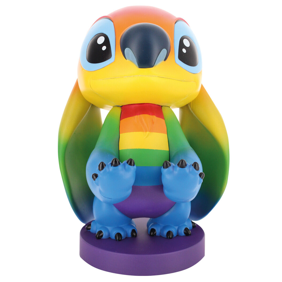 Cable Guy Soporte Sujecion Figura Rainbow Stitch Disney 20Cm