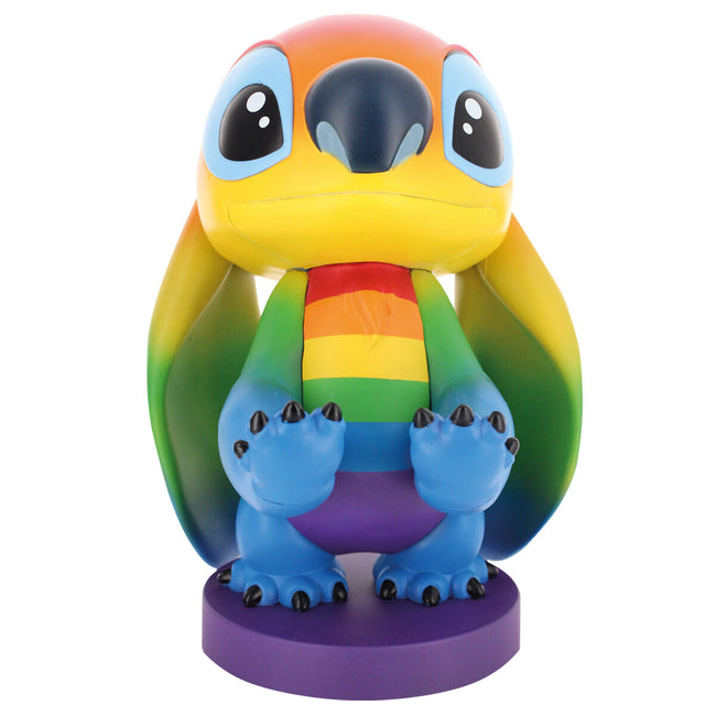 Cable Guy Soporte Sujecion Figura Rainbow Stitch Disney 20Cm Hover Image