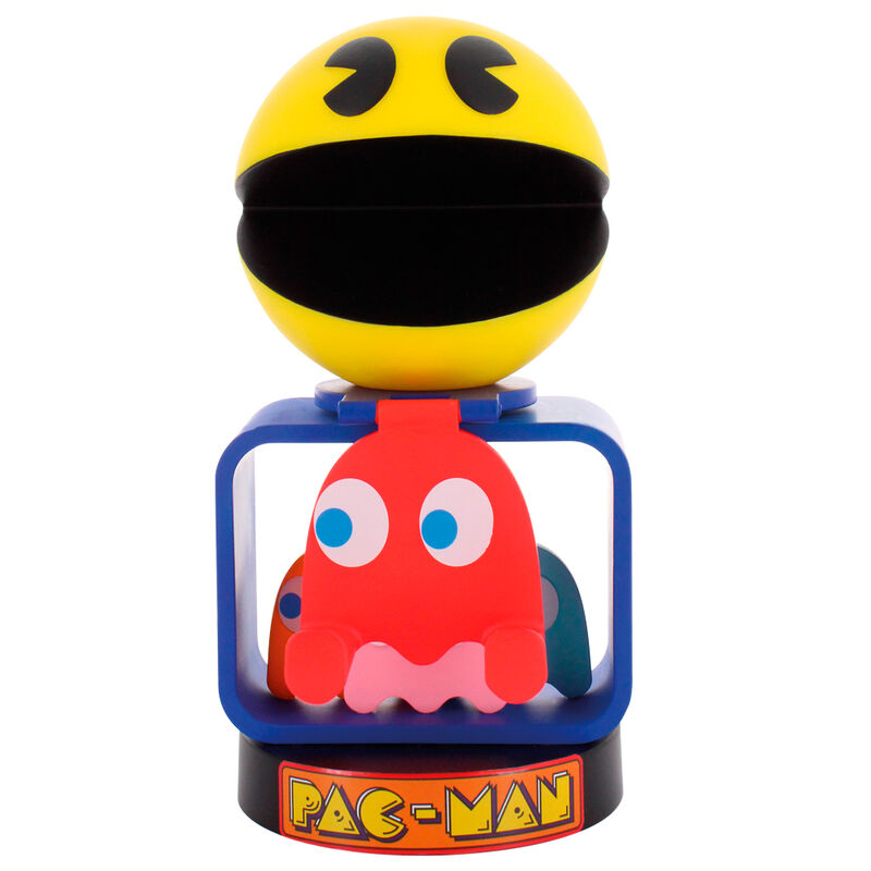 Cable Guy Soporte Sujecion Pac Man 20Cm