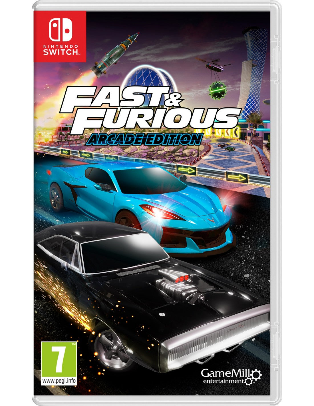Fast & Furious Arcade Switch