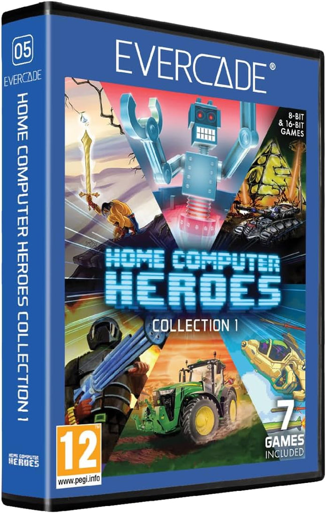 Cartucho Evercade Blaze Evercade Home Com. He. Coll. 1 Hover Image