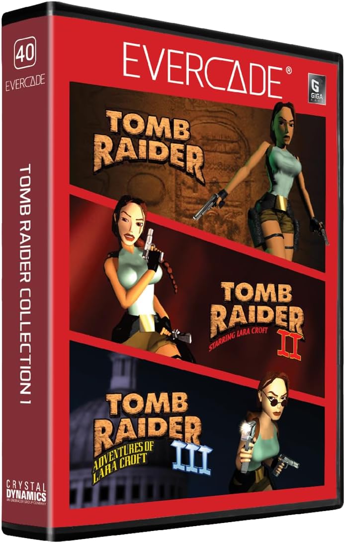Cartucho Evercade Tomb Raider Collection 1