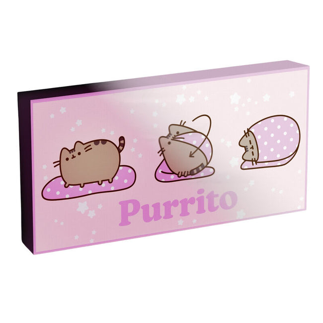 Lienzo Con Luz Pusheen Hover Image