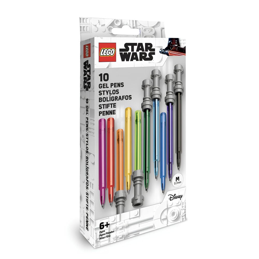Set Boligrafos Gel Star Wars Lego