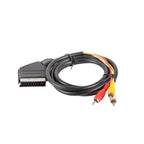 Cable Euroconector Lanberg Macho 3X Rca