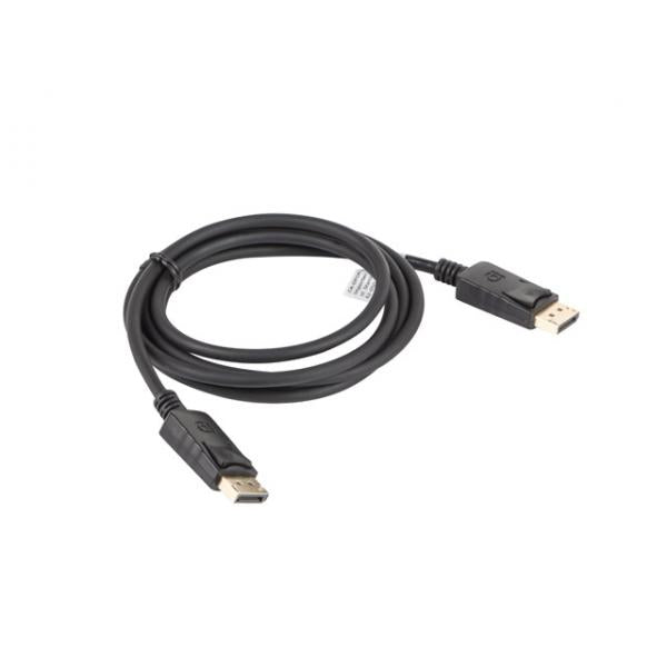 Cable Lanberg Displayport Macho Macho 4K Negro 1.8M