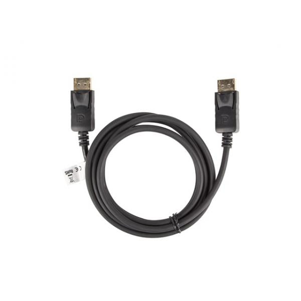 Cable Lanberg Displayport Macho Macho 4K Negro 1.8M