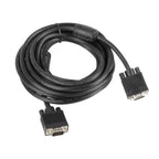 Cable Vga Lanberg Macho - Macho Ferrita 5M Negro