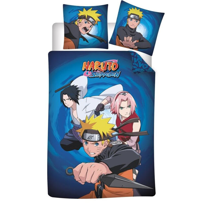 Funda Edredón Algodón Naruto Shippuden Cama 90Cm Hover Image