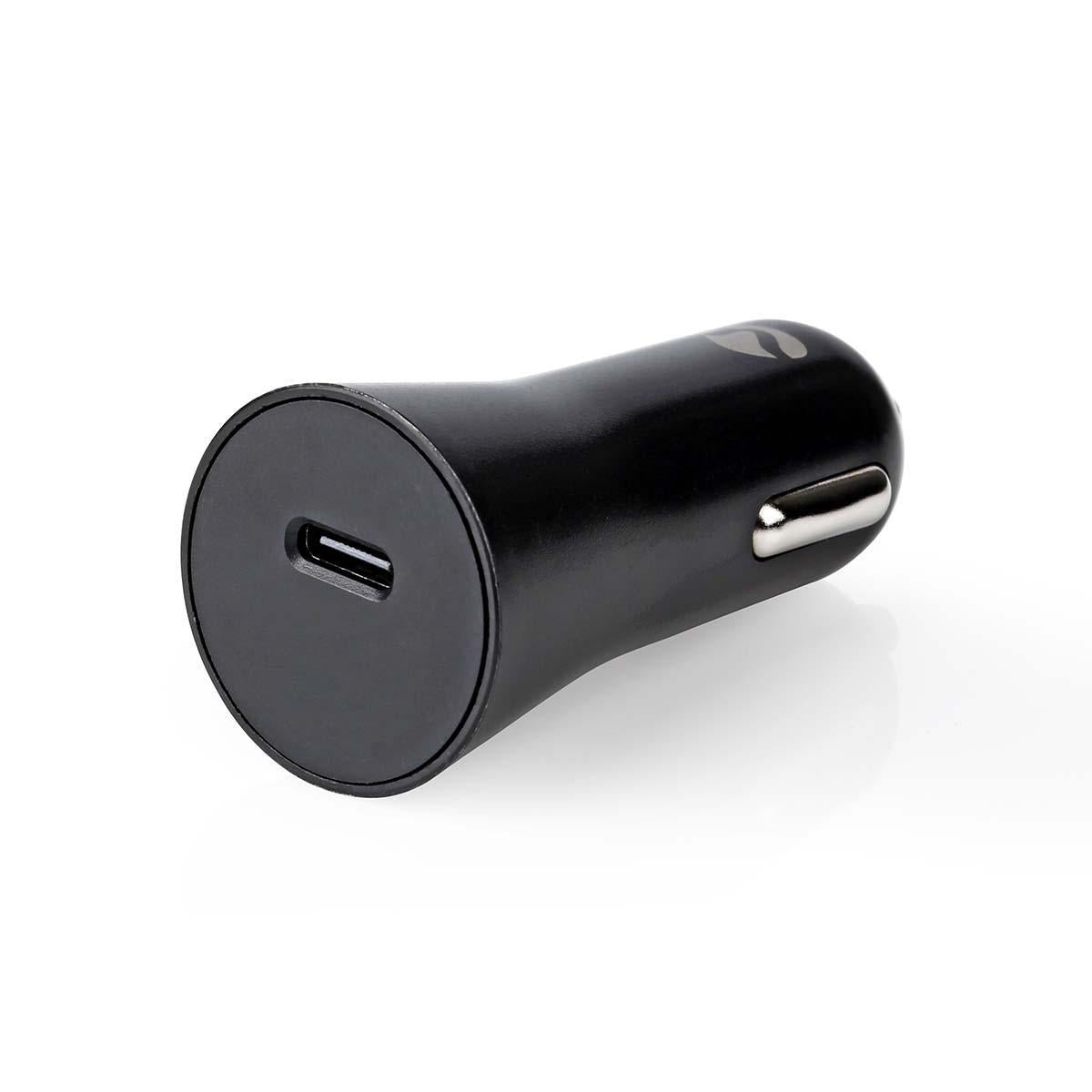 Nedis Cargador De Coche 3,0 A 1 Salida Usb-C Cable Fijo