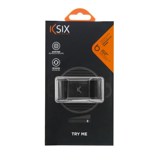 Ksix B9000su17n / Soporte Universal Hasta 6.3" De Rejilla