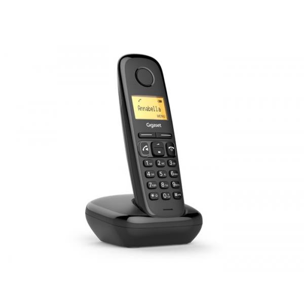 Gigaset A270 Teléfono DECT/analógico Negro - Teléfono