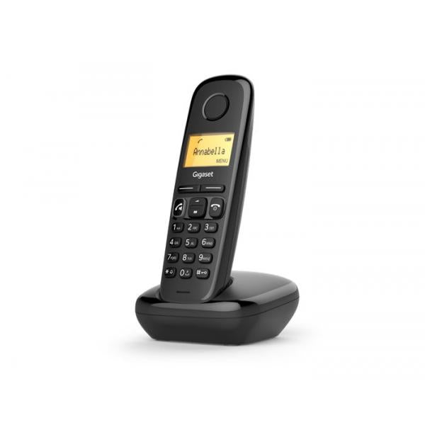Gigaset A270 Teléfono DECT/analógico Negro - Teléfono