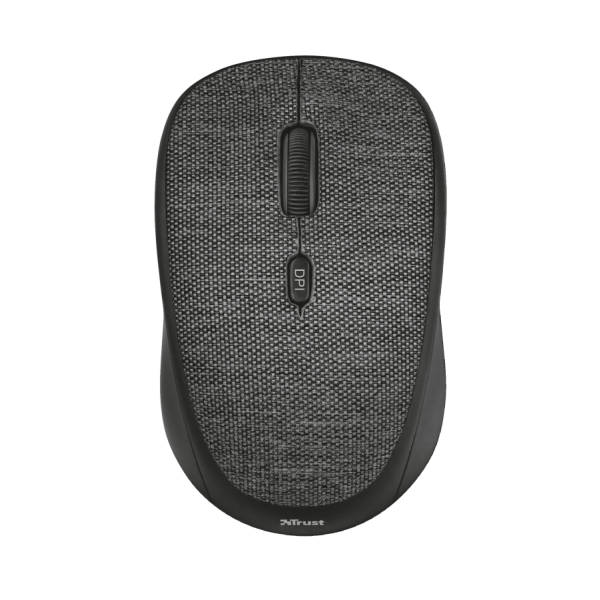 Ratón Trust Wireless Mouse Yvi - Black Tejido (negro) (sensor Optico De 800 - 1.600 Ppp Reales) Main Image