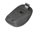 Ratón Trust Wireless Mouse Yvi - Black Tejido (negro) (sensor Optico De 800 - 1.600 Ppp Reales)