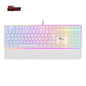 Teclado para Mac y Windows Royal Kludge RK918 ISO-ES RGB Switch Brown Blanco test