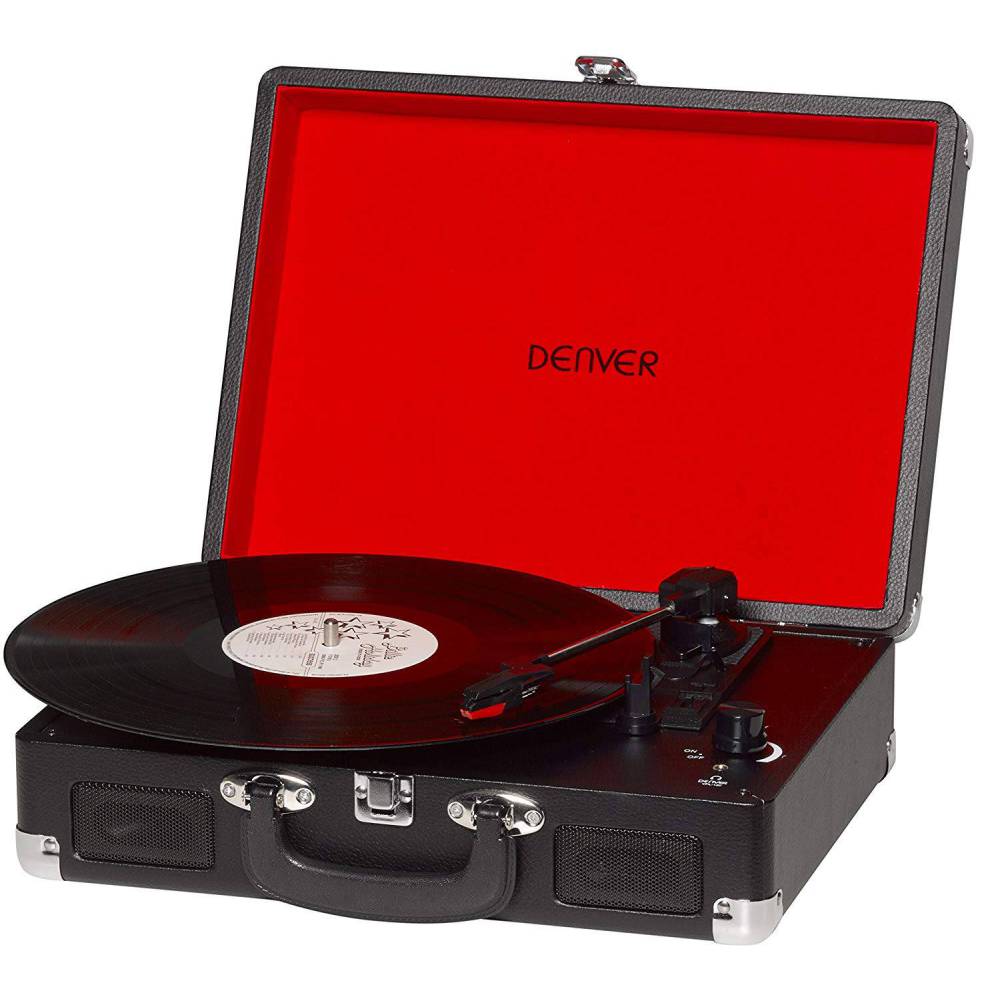Tocadiscos Denver Vpl-120 Negro