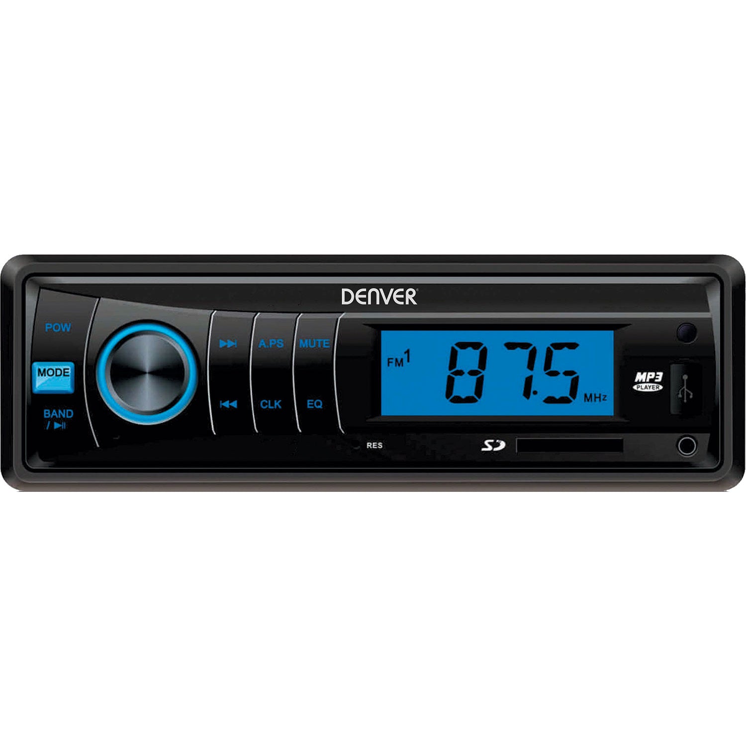 Radio Coche Denver Cau-444 Bluetooth