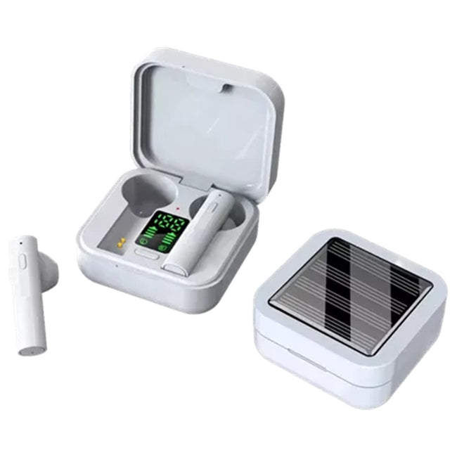 Auricular Bluetooth Denver Tws - 62 - Blanco - Panel Solar Hover Image