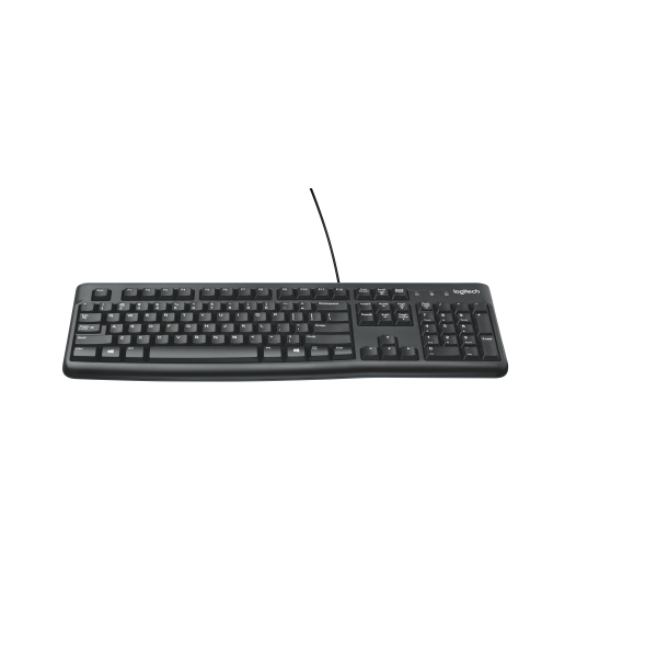 Teclado Logitech K120 USB Con Cable QWERTY