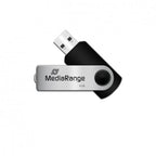 Pendrive 8gb Usb 2.0 Mediarange Silver-black