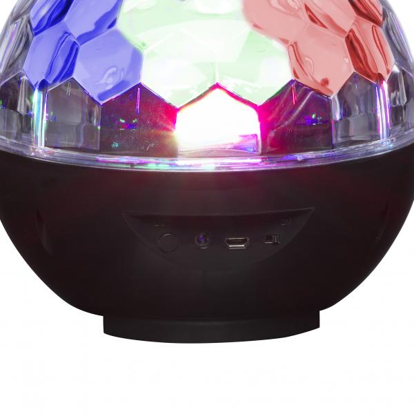 Altavoz Portátil Denver Con Efecto Luz De Discoteca Btl-65