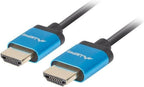 Cable Hdmi Lanberg Macho - Macho V2.0 4K Slim 1M Negro