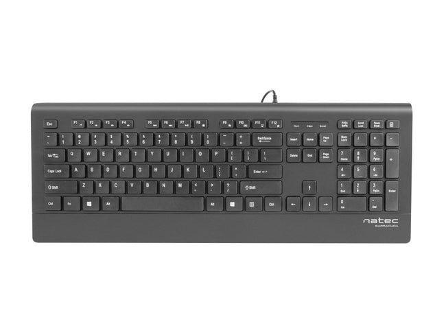 Teclado Natec Barracuda Slim Layout Espaol Hover Image