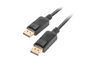 Cable Lanberg Displayport 4K V1.2 Macho/Macho 0.5M Negro