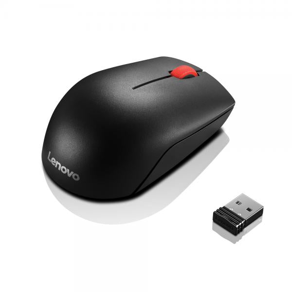 Mouse Lenovo Wireless Usb Lenovo Essential Compact 2.4ghz 1600dpi Color Negro Hover Image