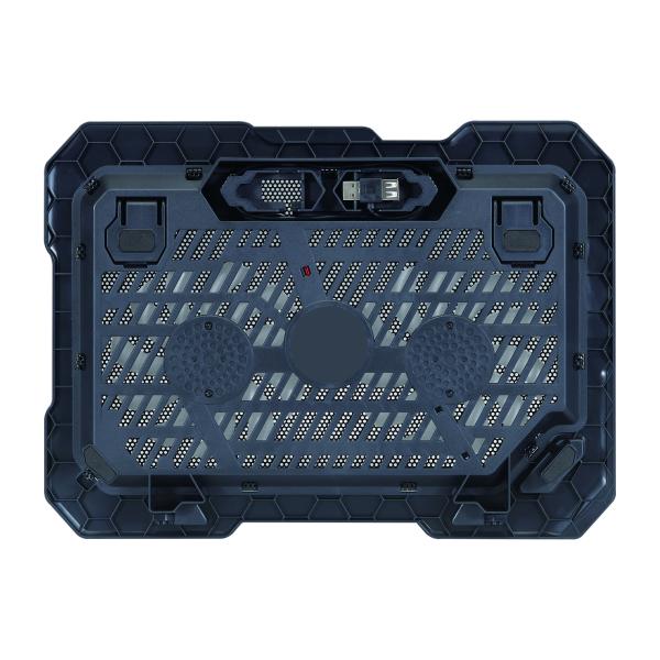 Base De Refrigeracion Para Portatiles Conceptronic 2 Ventiladores 125mm Hasta 15.6"