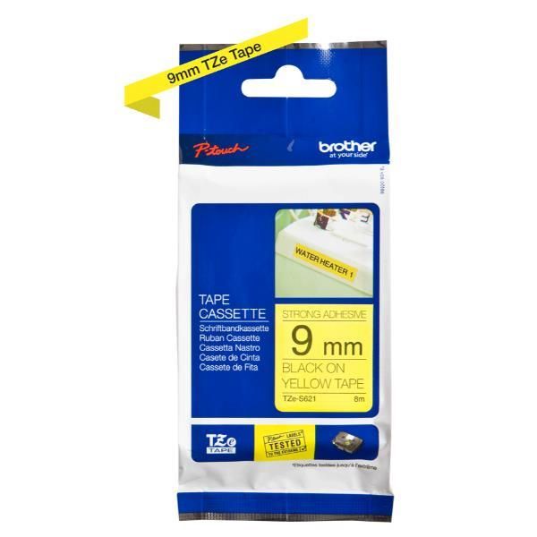Cinta Laminada Brother Tzes621 9mm X 8m