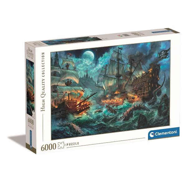 Puzzle Batalla De Los Piratas 6000Pzs Main Image