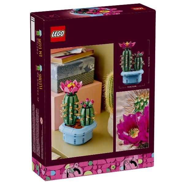 Lego Botanicals Cactus En Flor