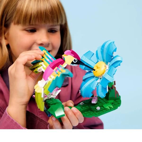 Lego Creator 3 Animales De Juguete En 1 Colibrí De Colores