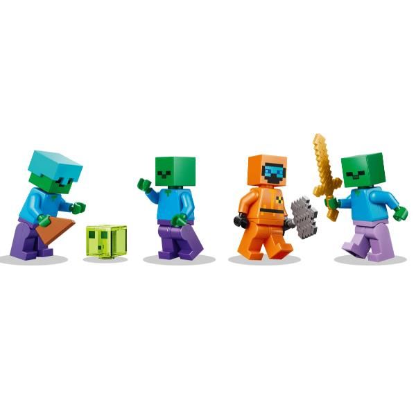 Lego Minecraft La Mazmorra De Zombis