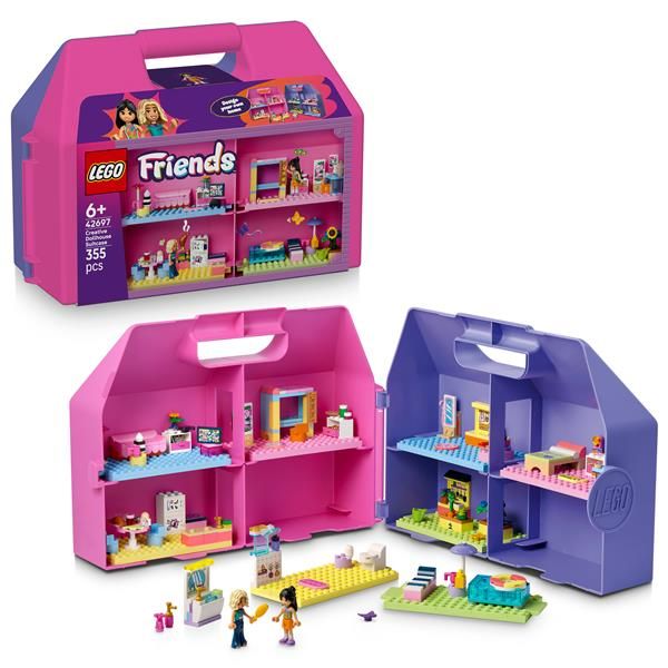 Set de construcción LEGO Friends Casa de Muecas Creativa Portátil 42697