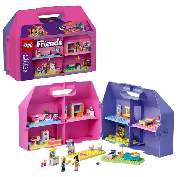 Set de construcción LEGO Friends Casa de Muecas Creativa Portátil 42697