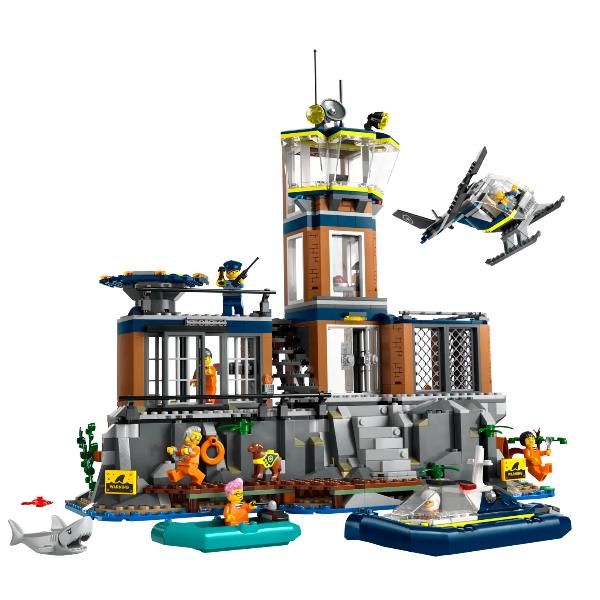 Set de Construcción LEGO City 60419 Comisaría de Policía en la Isla Prisión