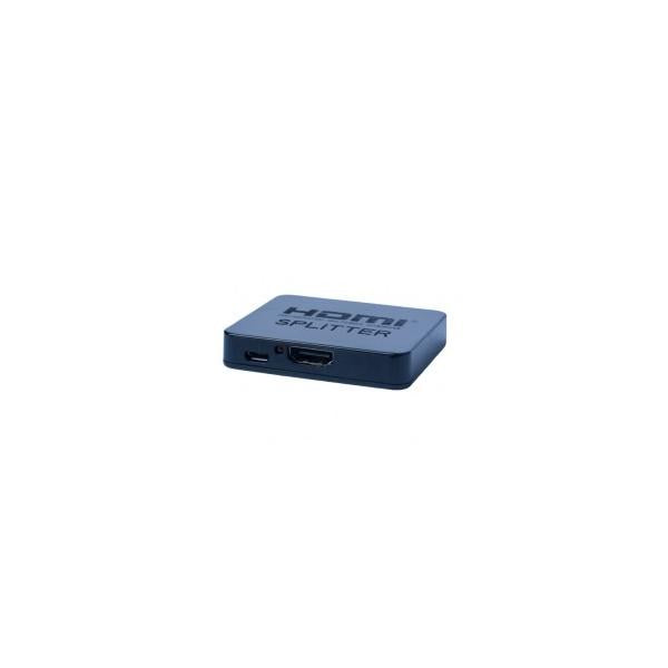 Splitter 1x2 Hdmi 4k 3d Savio Cl-93 Negro