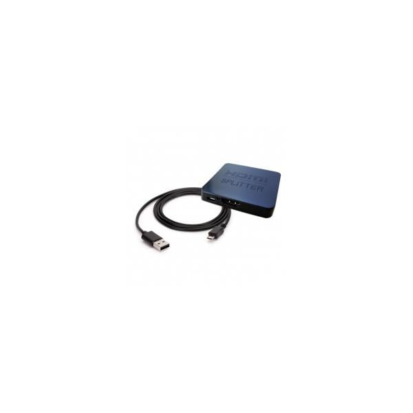 Splitter 1x2 Hdmi 4k 3d Savio Cl-93 Negro