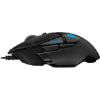 Mouse Logitech Gaming G502 Hero 16000dpi 11 Botones Color Negro