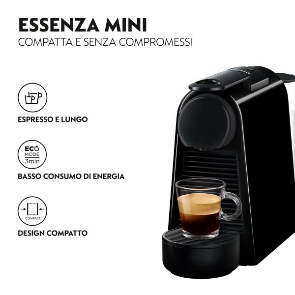 Cafetera De'Longhi Essenza Mini EN85.B Negro
