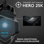 Mouse Logitech Gaming G502 Hero 16000dpi 11 Botones Color Negro 910-005471