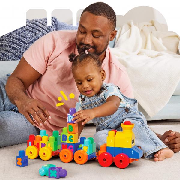 Tren Musical Abc Mega Bloks 50Pzs